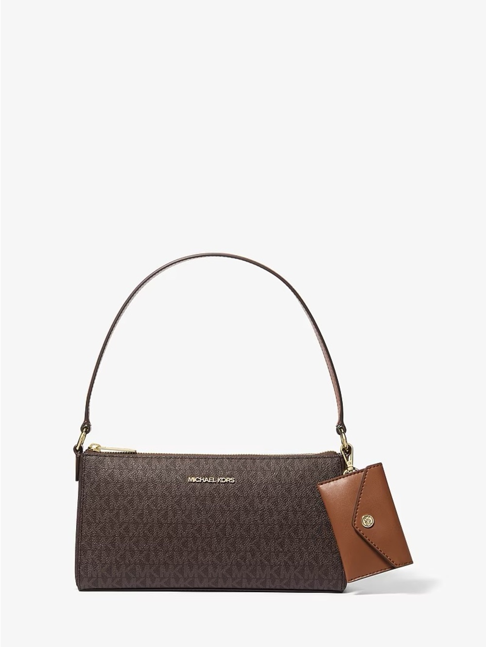 Michael Kors Vincent Medium Pochette Bag with Card Case